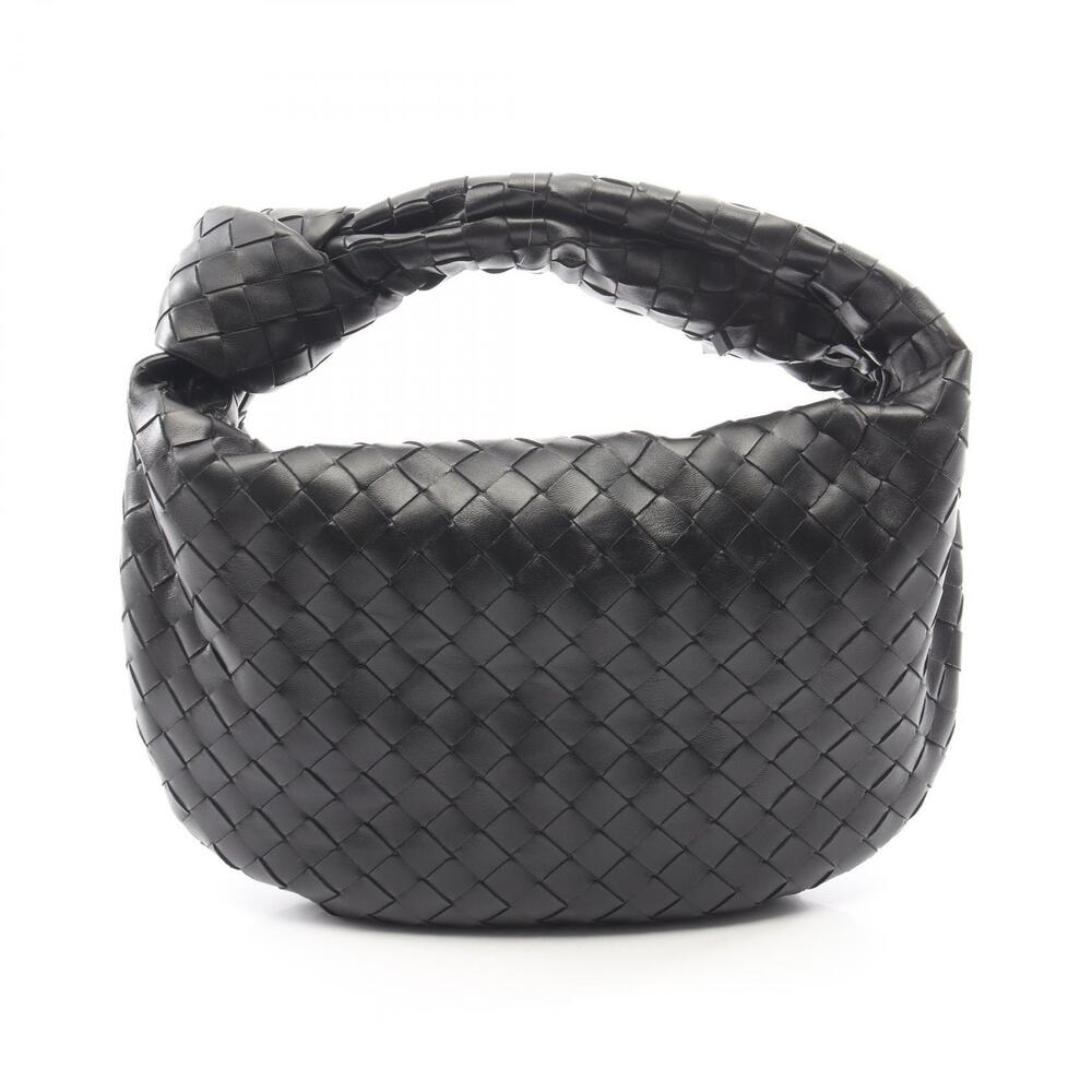 Bottega Veneta Teen Jodie Handbag Leather Black